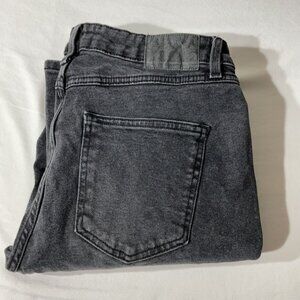 Cotton On Slim Straight Black Denim Jeans women Size 8  Modern Style D